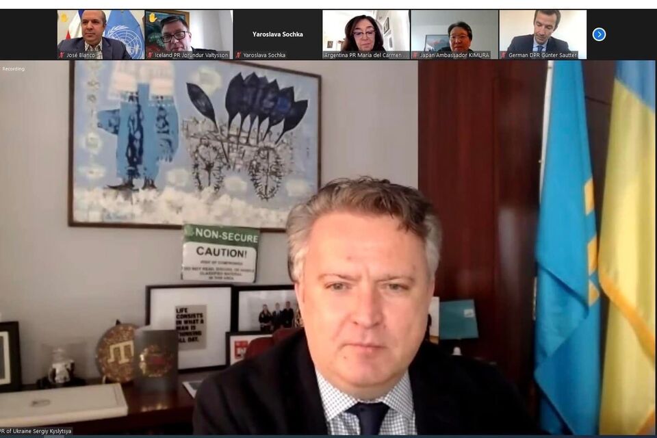 Statement delivered by H.E. Sergiy Kyslytsya, Vice-President of UN Women Executive Board Bureau, Permanent Representative of Ukraine to the UN at UN Women Executive Board – First Regular Session 2022