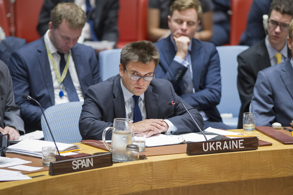 Statement by the Minister for Foreign Affairs of Ukraine at the UN Security Council meeting on Aviation Security