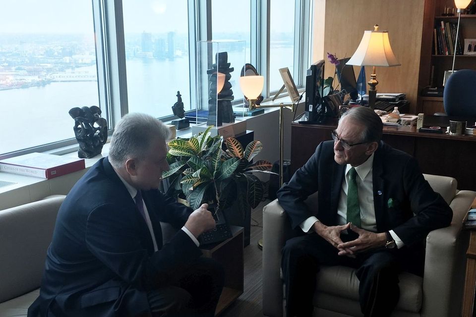 Ambassador Yelchenko meets with Deputy UN Secretary-General Jan Eliasson