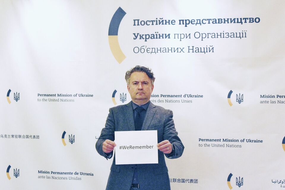 Message by Ambassador Sergiy Kyslytsya, Permanent Representative of Ukraine to the UN, on the International Holocaust Remembrance Day
