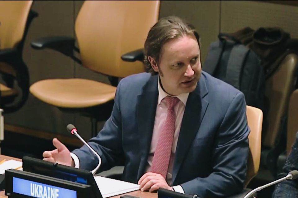 Remarks by Mr. Yuri Vitrenko, Chargé d’affaires a.i. of Ukraine to the UN, at the UNOCHA briefing on the humanitarian situation and response and recovery efforts in Ukraine