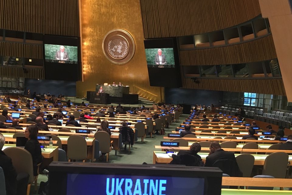 Statement by the delegation of Ukraine at the UNGA plenary meeting on law of the sea and sustainable fisheries