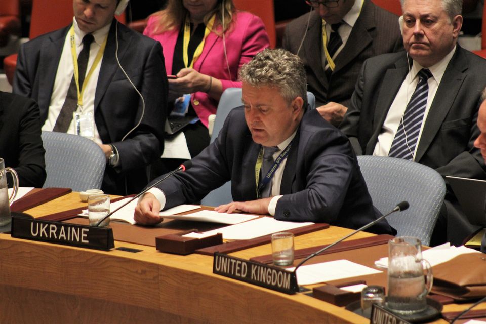 Statement by Deputy Minister for Foreign Affairs of Ukraine Mr. Sergiy Kyslytsya at the Security Council Ministerial Open Debate on Protection of Civilians and Healthcare in Armed Conflict