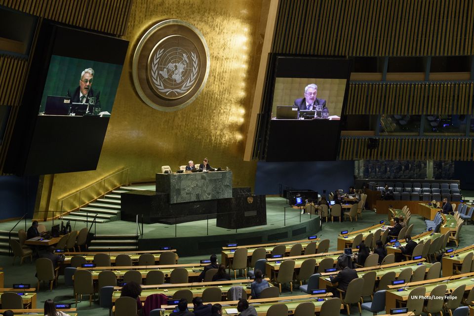 Statement by the delegation of Ukraine at the UNGA plenary meeting on oceans and the law of the sea