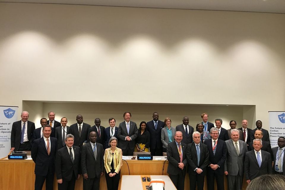 Ukraine endorsed the Kigali Principles on the Protection of Civilians in UN PKO
